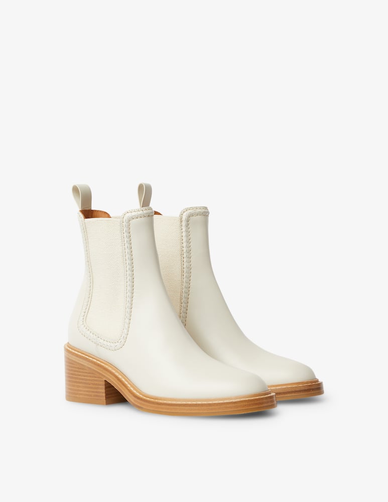 rinascente Chloé Stivaletti chelsea - Bianco