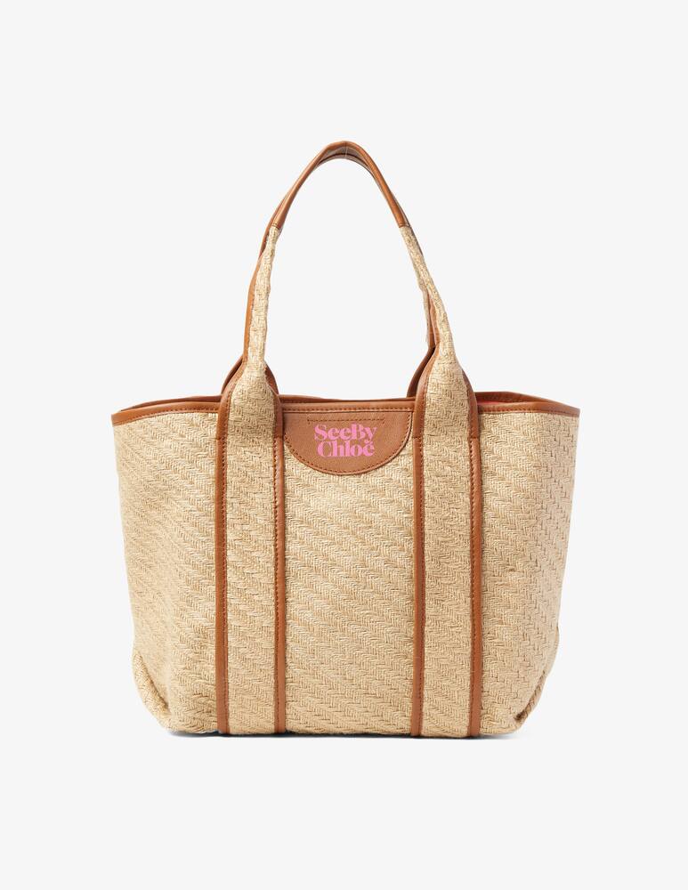 rinascente See By Chloé Borsa in rafia Laetiza