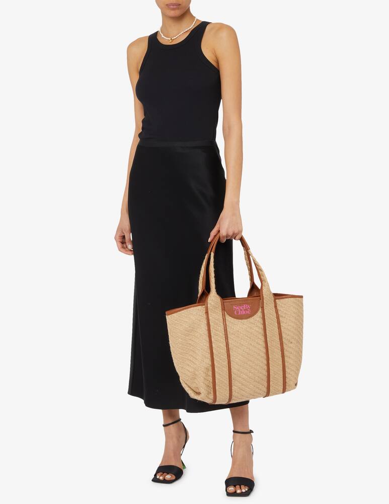 rinascente See By Chloé Borsa in rafia Laetiza