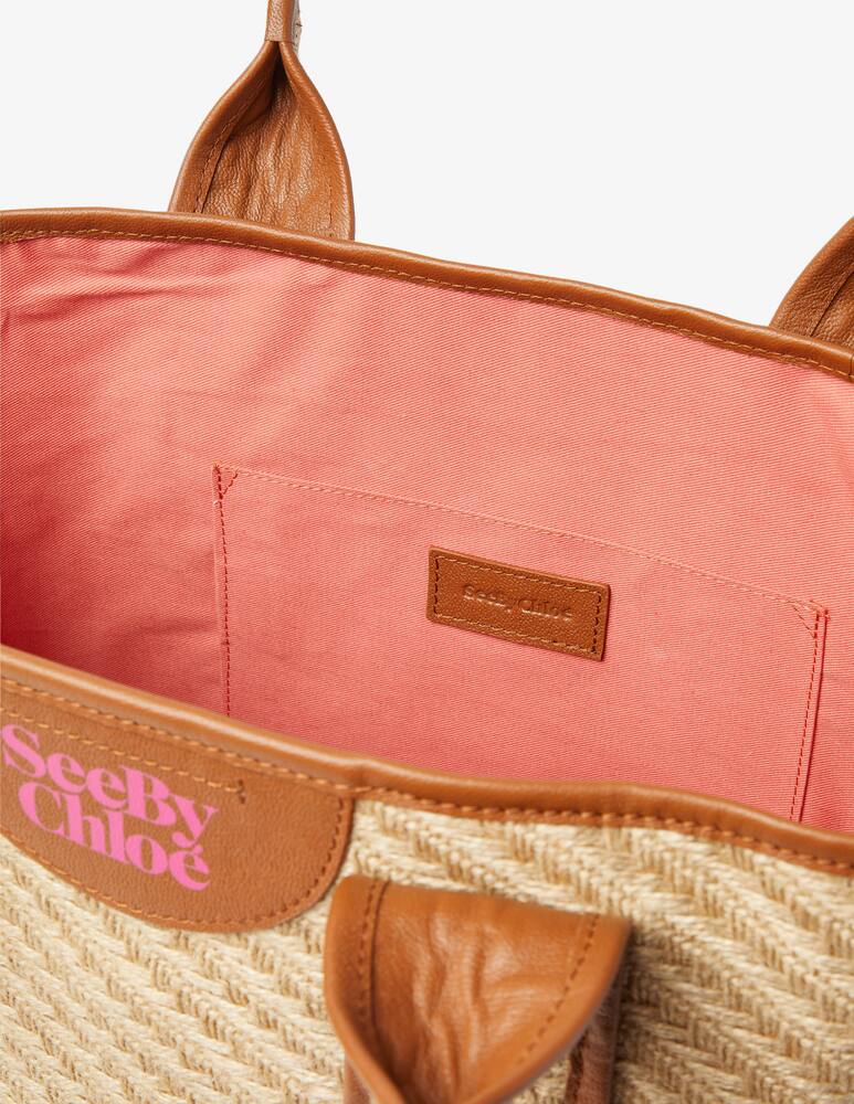 rinascente See By Chloé Borsa in rafia Laetiza
