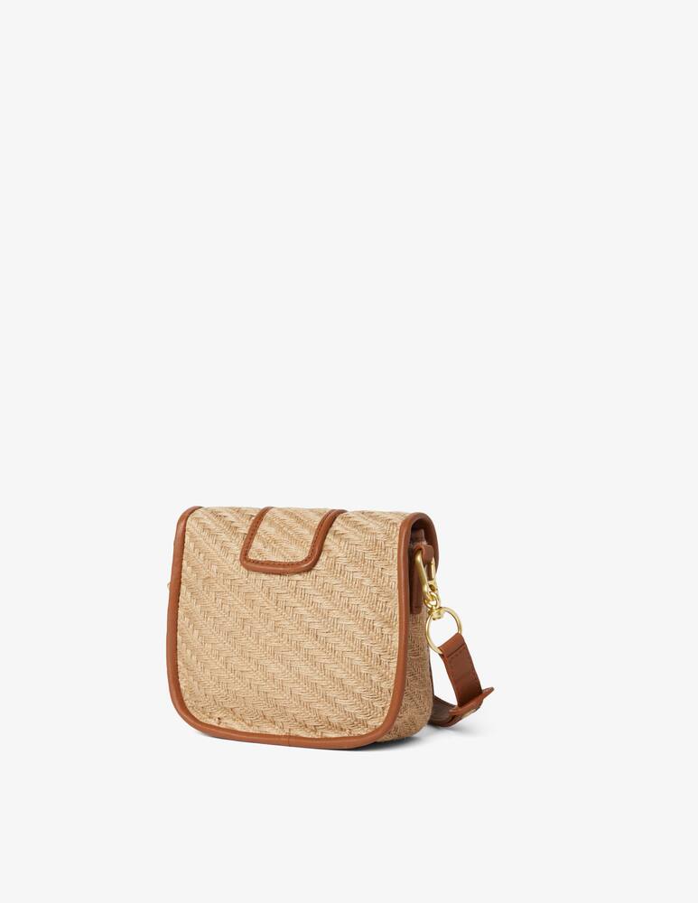 rinascente See By Chloé Raffia saddle