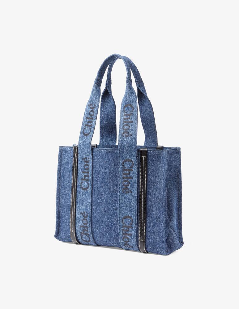 rinascente Chloé Borsa M in denim Woody