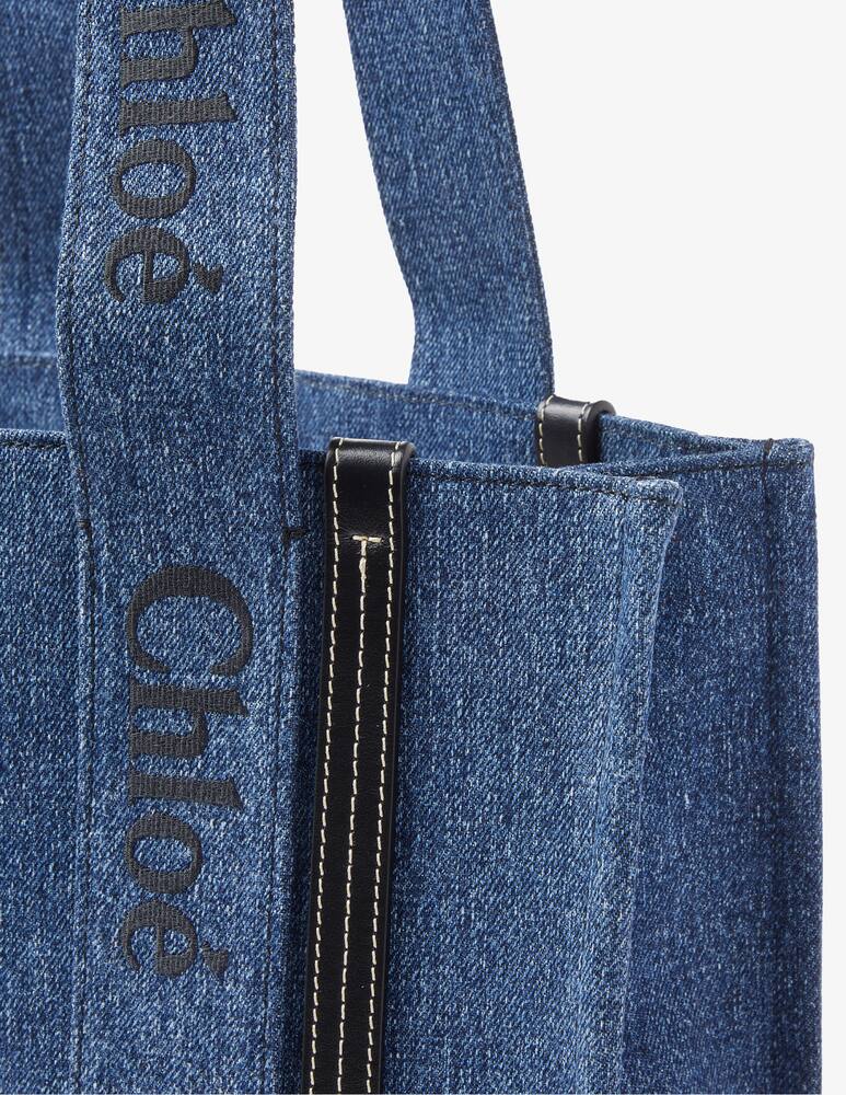 rinascente Chloé Borsa M in denim Woody