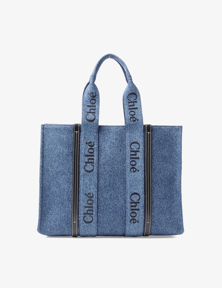 Chloé L Woody denim bag - picture 1 Chloé L Woody denim bag - picture 1