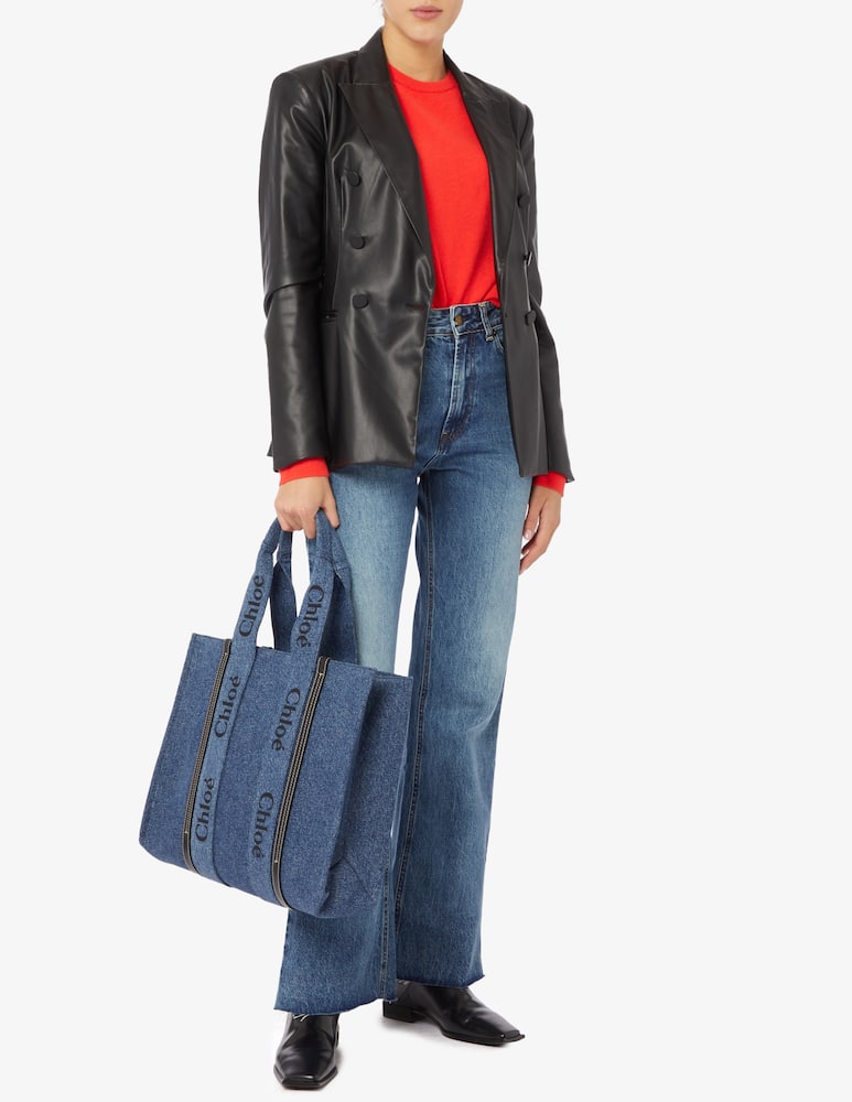 Chloé L Woody denim bag - picture 2 Chloé L Woody denim bag - picture 2