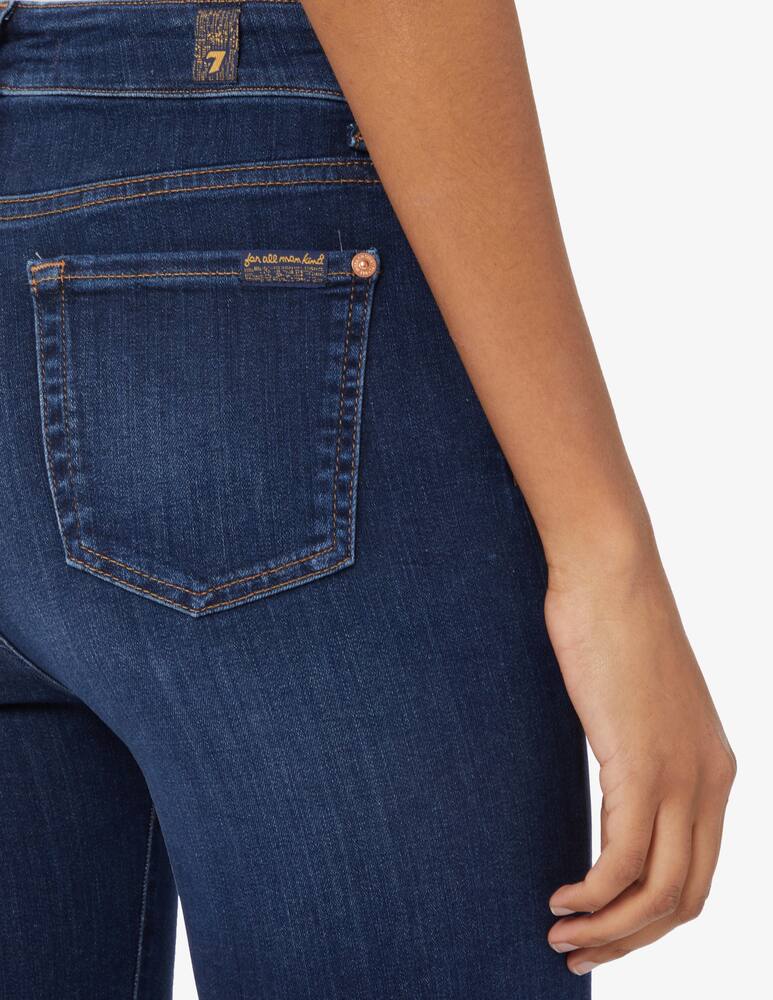 rinascente 7 For All Mankind Aubrey slim illusion luxe starlight jeans