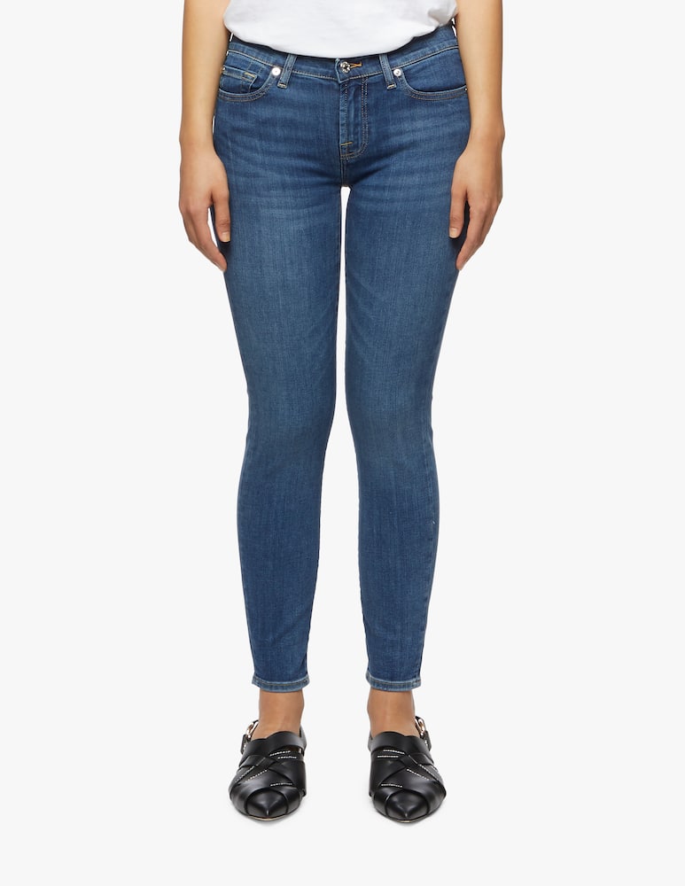 rinascente 7 For All Mankind Jeans the skinny crop b(air) vintage dusk