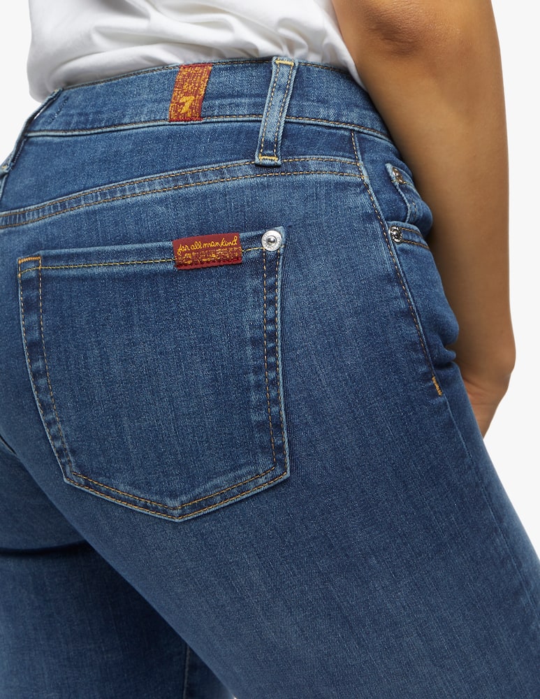 rinascente 7 For All Mankind Jeans the skinny crop b(air) vintage dusk