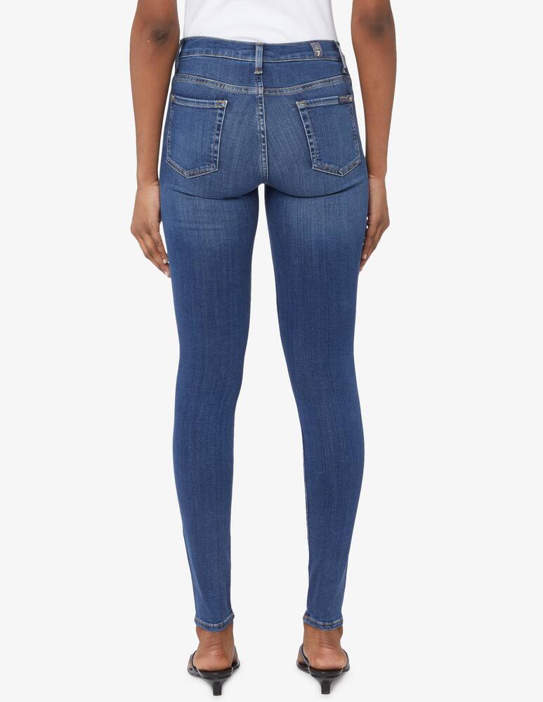 rinascente 7 For All Mankind Jeans skinny lovestory a vita alta
