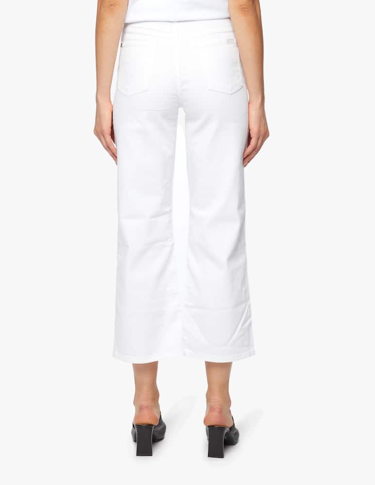 rinascente 7 For All Mankind Cropped Alexa pure white jeans