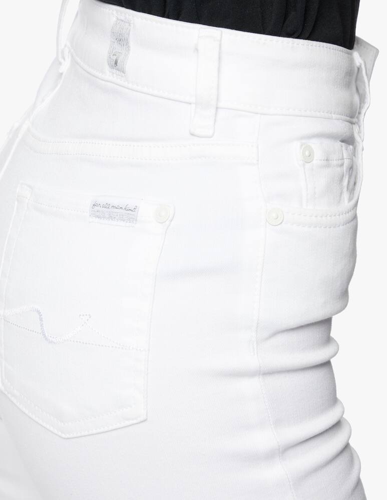 rinascente 7 For All Mankind Jeans slim Lisha Illusion pure white