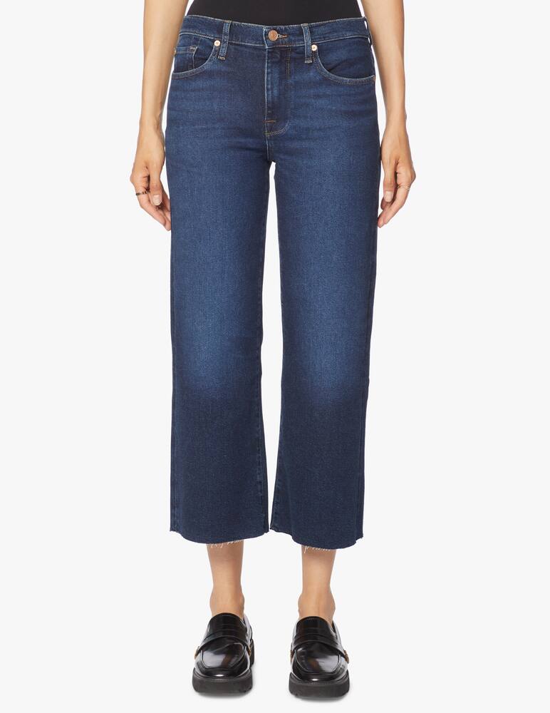 rinascente 7 For All Mankind High rise cropped wide leg jeans Alexa