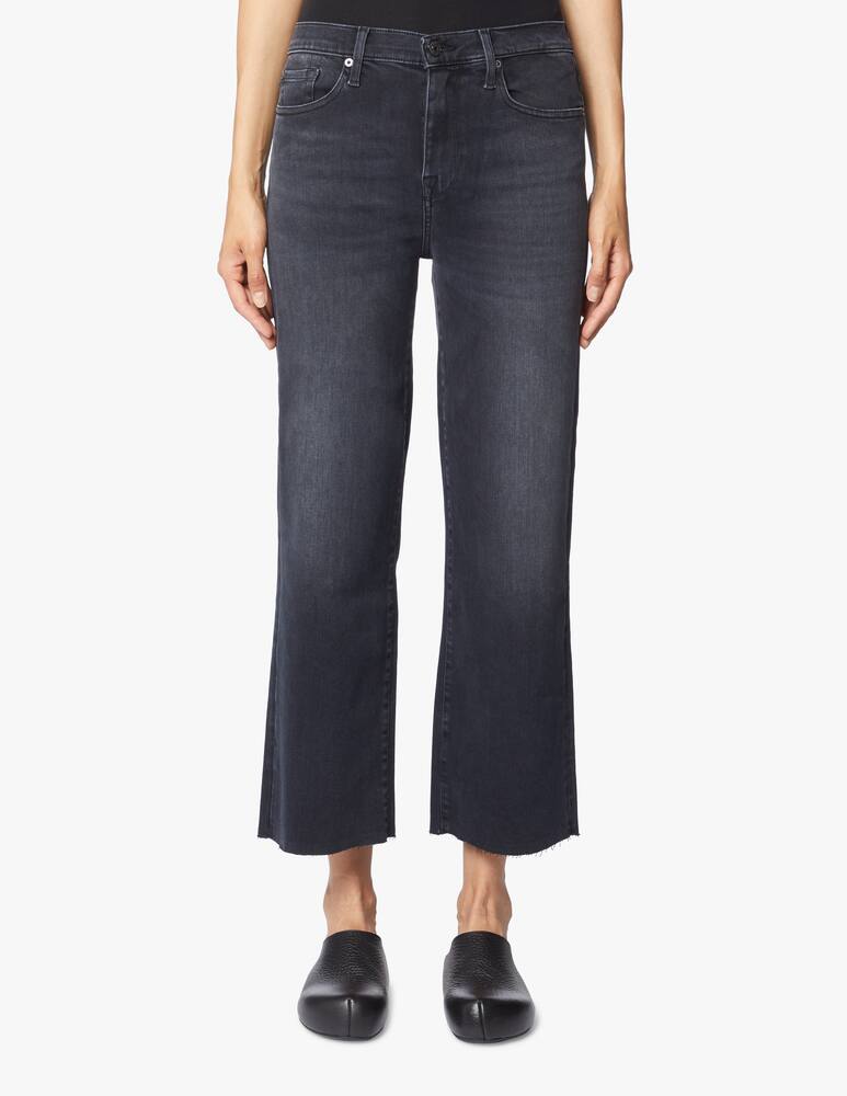 rinascente 7 For All Mankind Jeans crop a vita alta e gamba larga Alexa