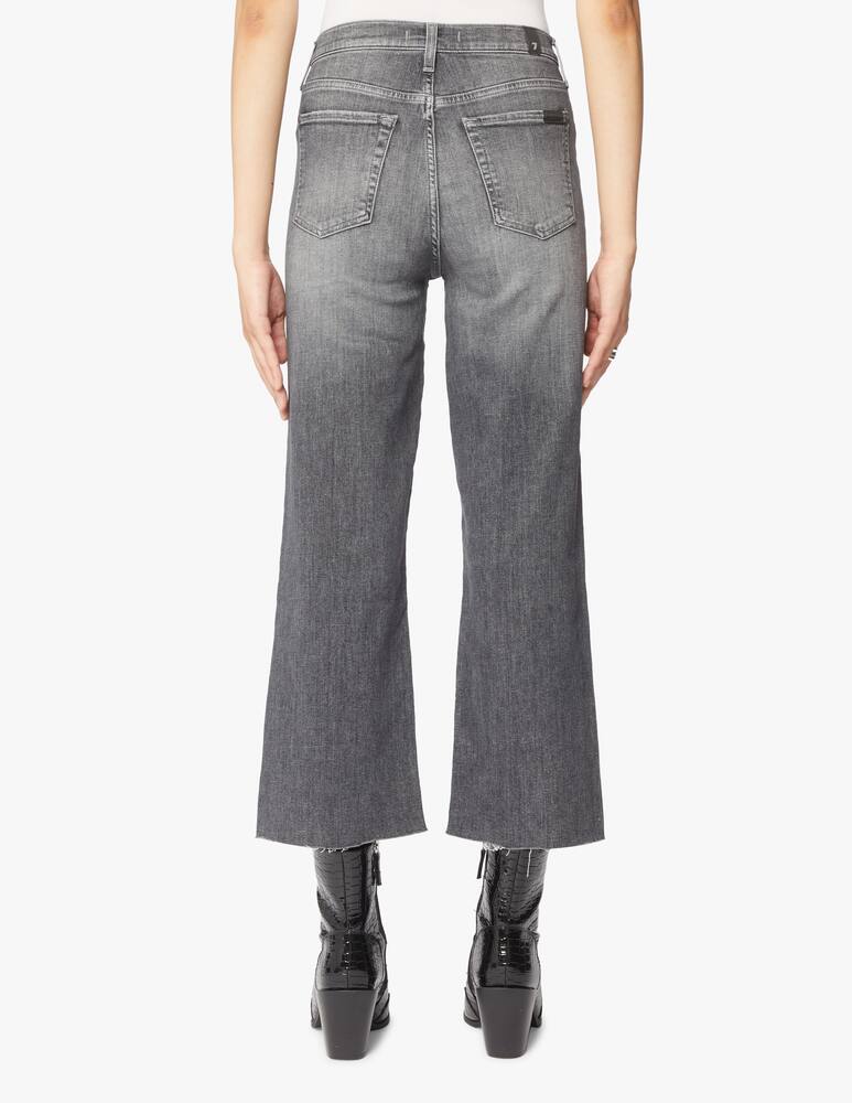 rinascente 7 For All Mankind High rise cropped wide leg jeans Alexa