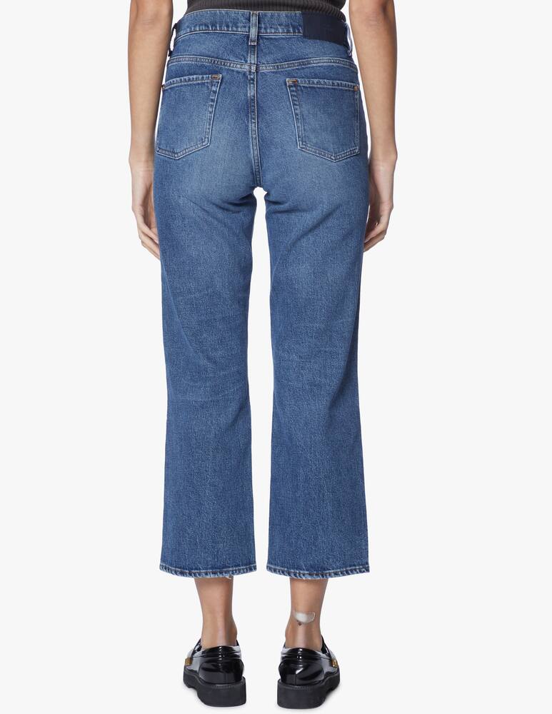 rinascente 7 For All Mankind Jeans a zampa cropped - blu