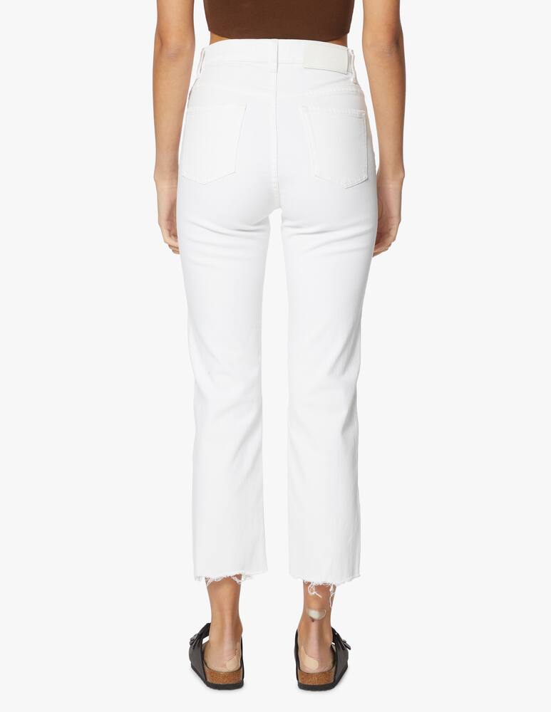rinascente 7 For All Mankind Jeans a gamba dritta - bianco