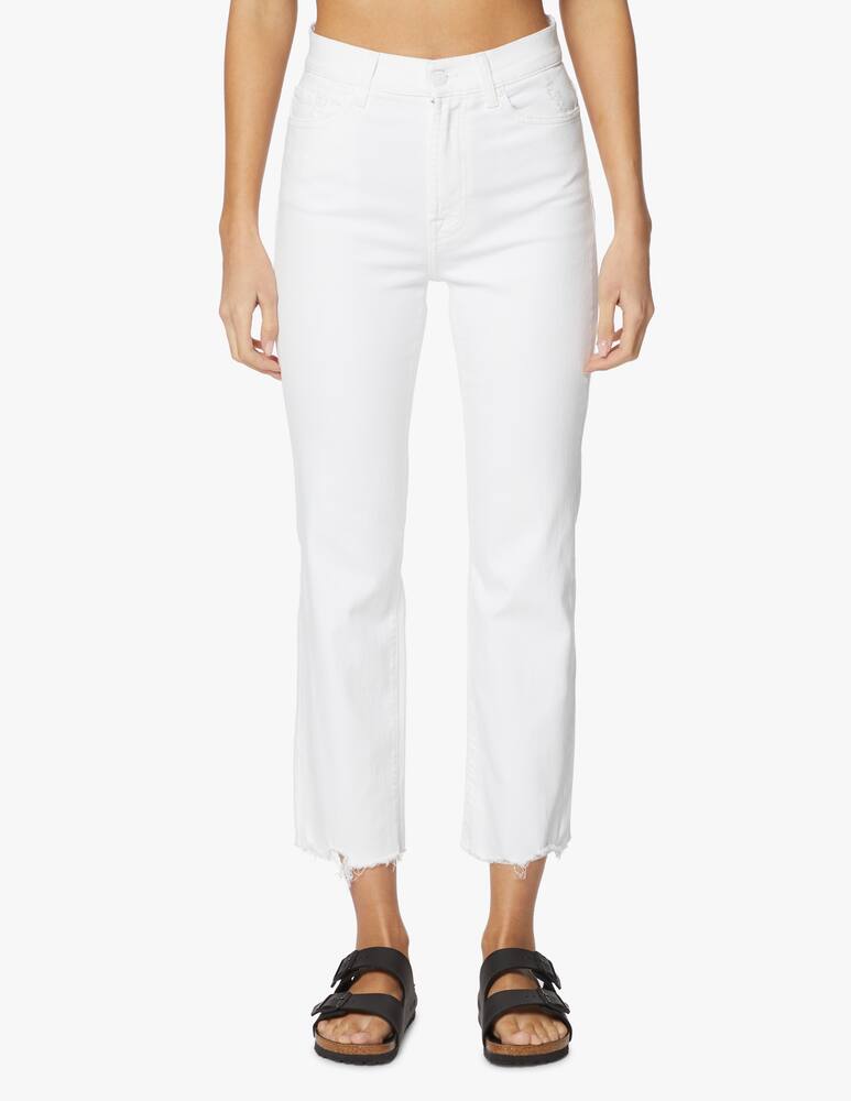 rinascente 7 For All Mankind Jeans a gamba dritta - bianco