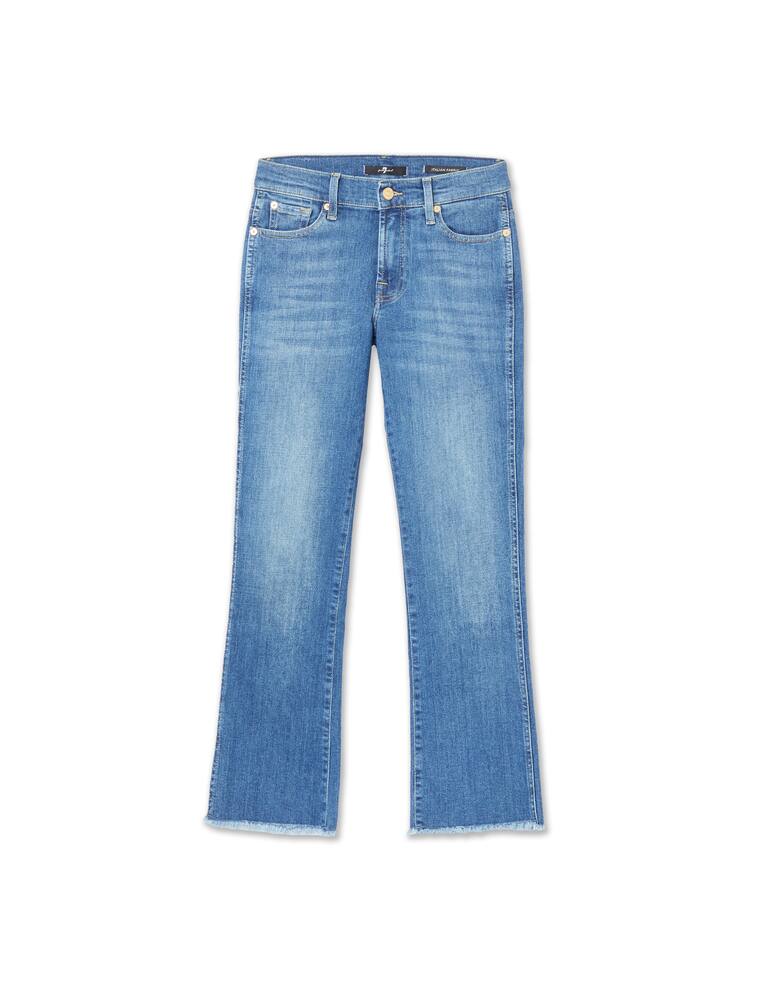 rinascente 7 For All Mankind Jeans crop - blu