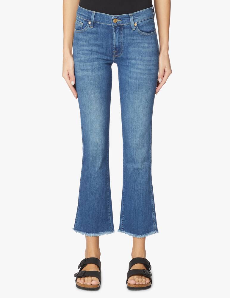 rinascente 7 For All Mankind Jeans crop - blu