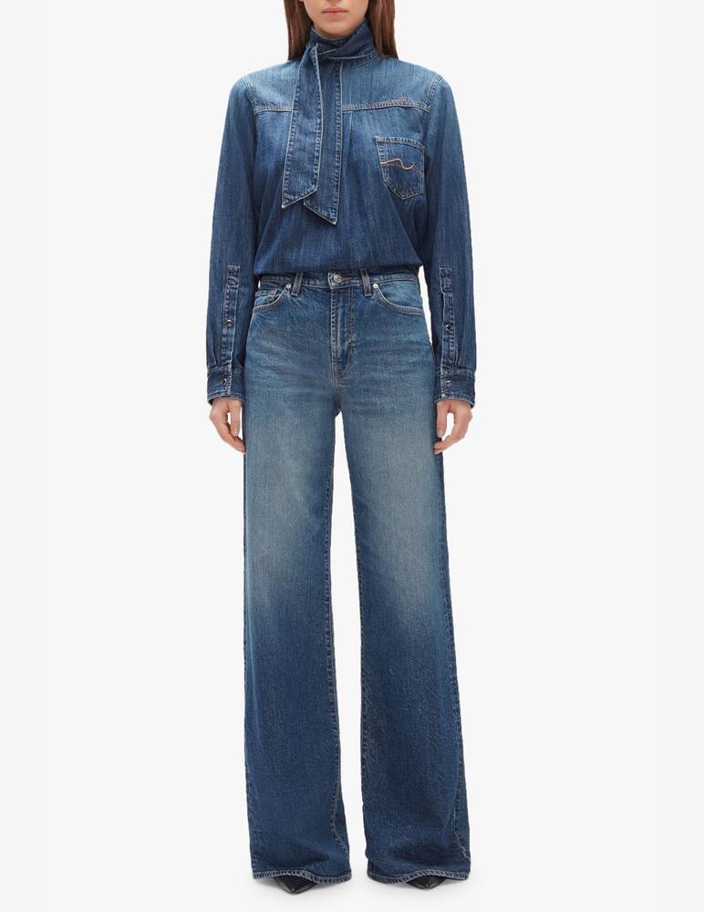 7 For All Mankind Flare jeans - blue - picture 1 7 For All Mankind Flare jeans - blue - picture 1