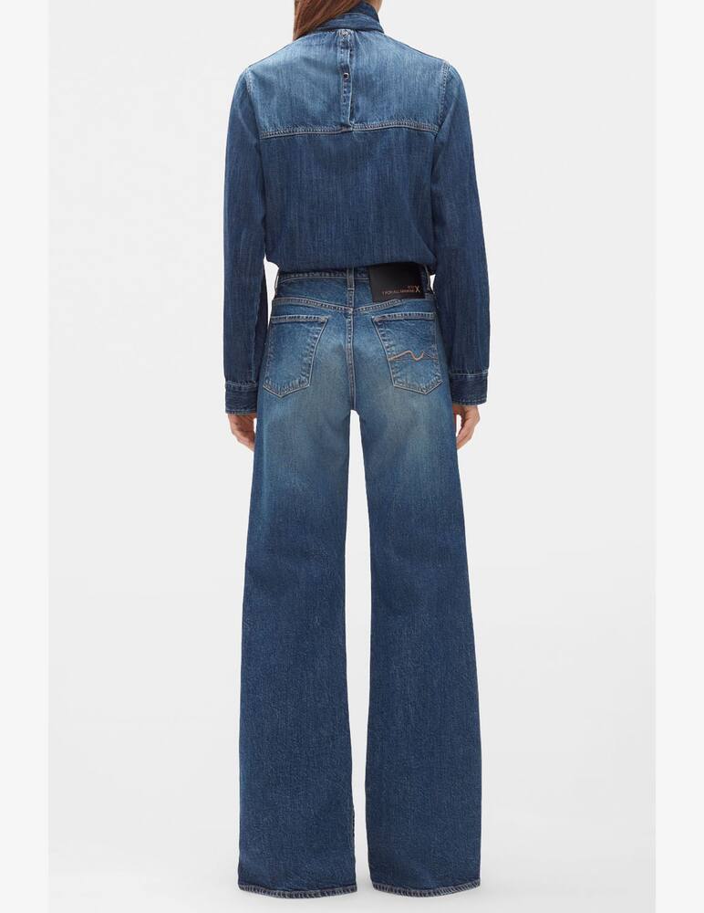 rinascente 7 For All Mankind Flare jeans - blue