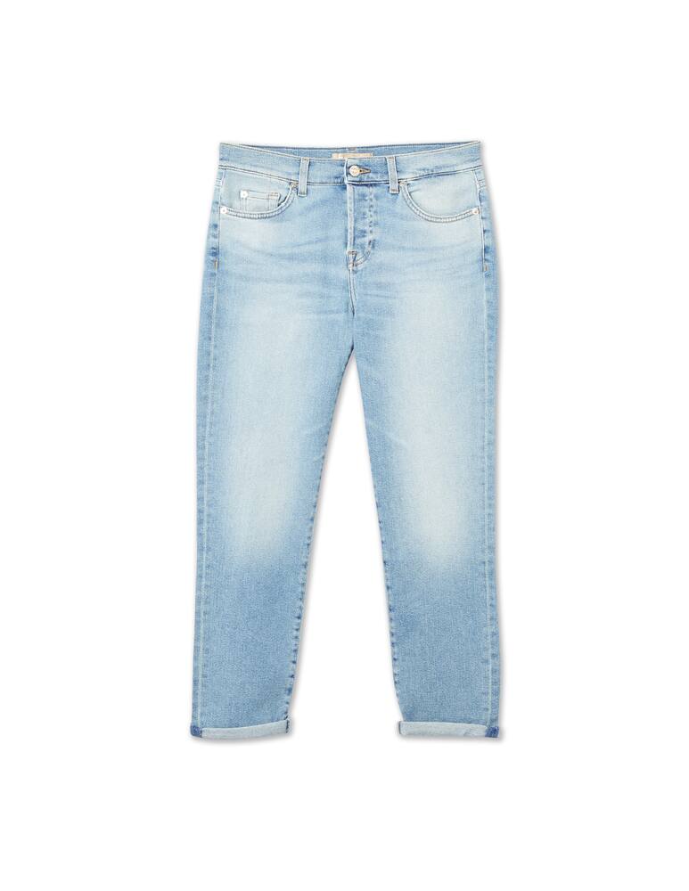 rinascente 7 For All Mankind Jeans boyfriend - azzurro