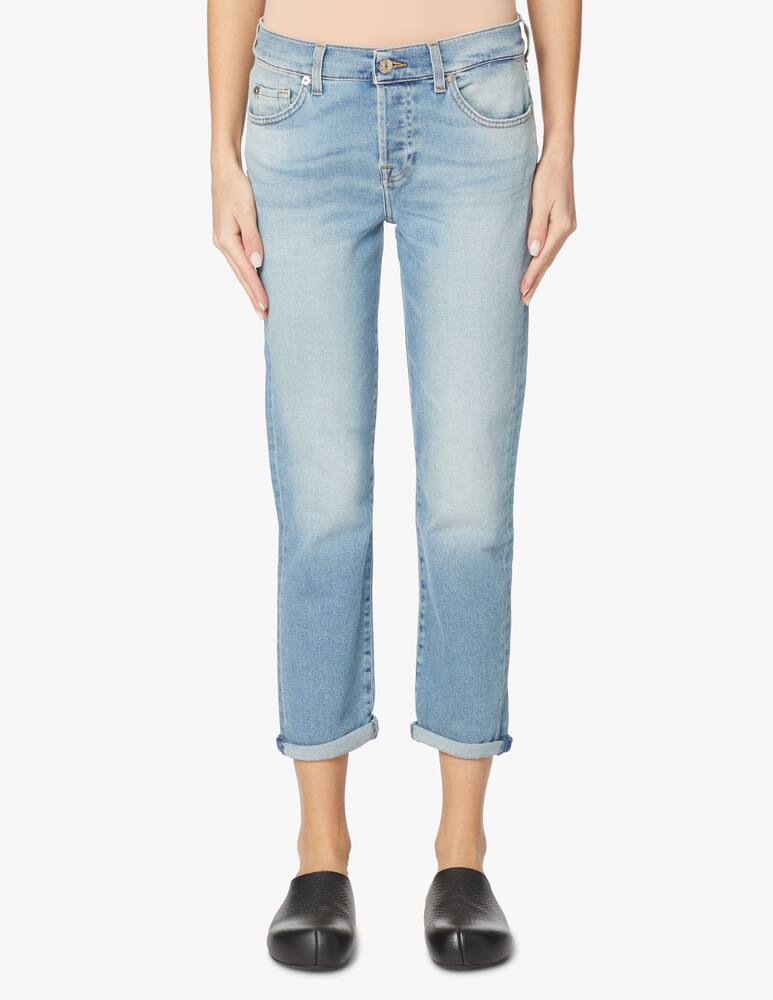 rinascente 7 For All Mankind Jeans boyfriend - azzurro