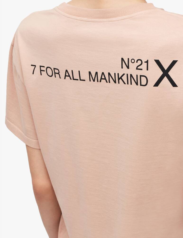 rinascente 7 For All Mankind T-shirt N°21 x 7 For All Mankind - rosa