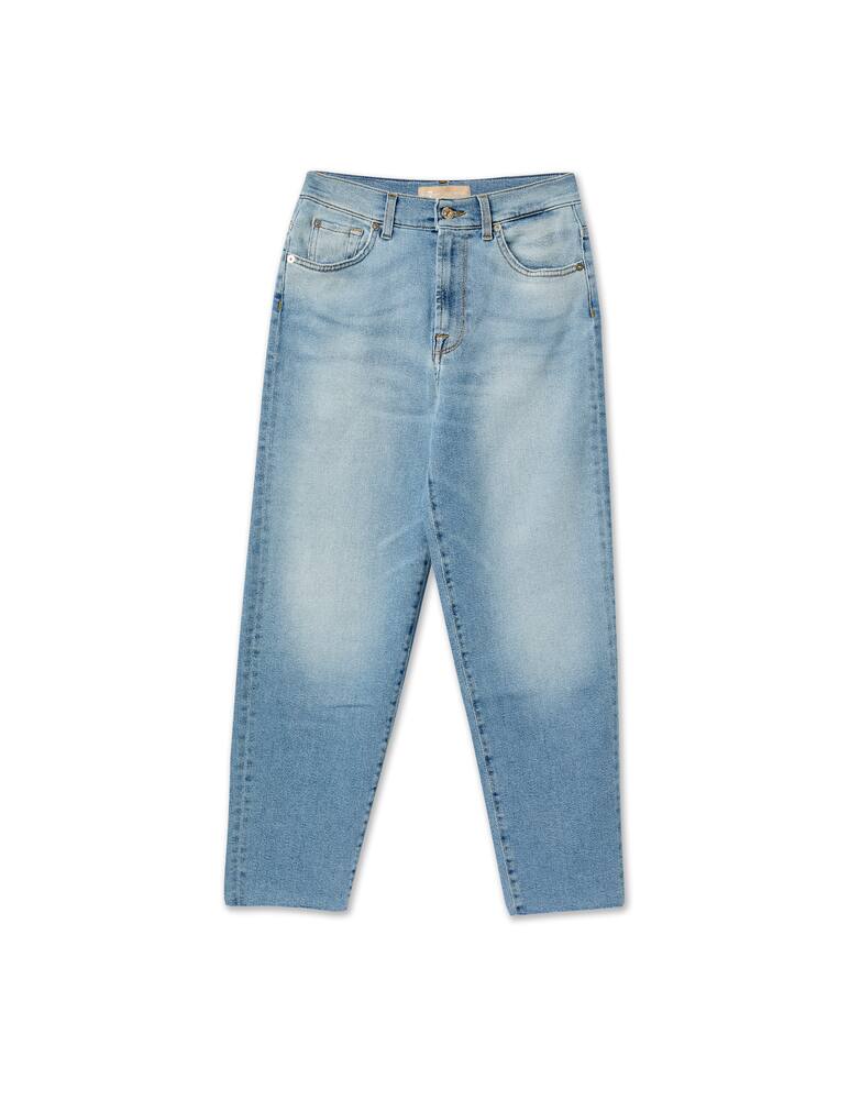 rinascente 7 For All Mankind Jeans mom fit - azzurro