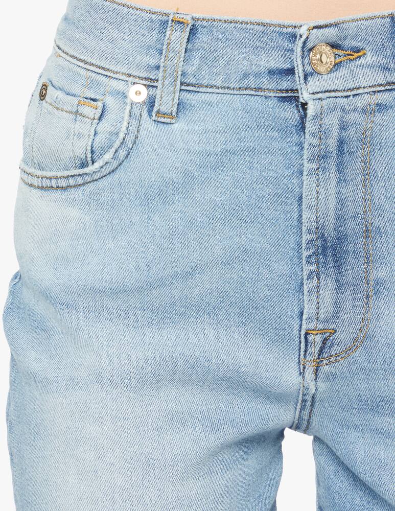rinascente 7 For All Mankind Jeans mom fit - azzurro
