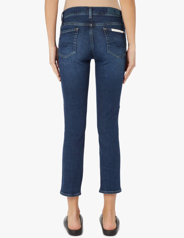 rinascente 7 For All Mankind Jeans slim fit a sigaretta - blu