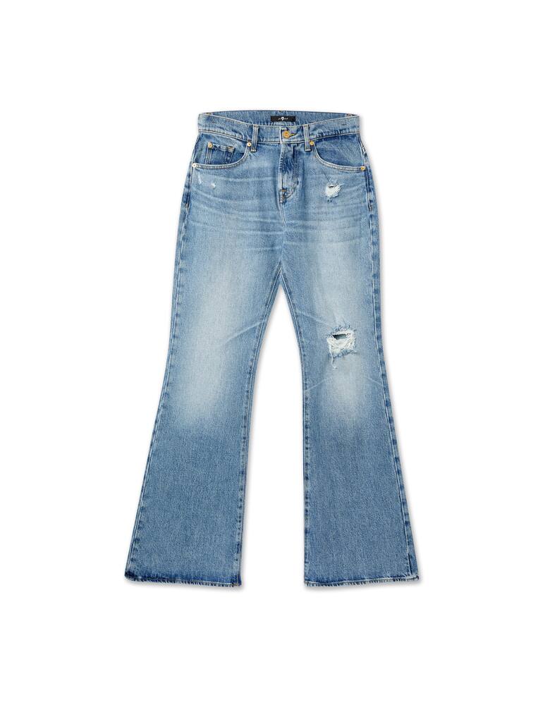 rinascente 7 For All Mankind Jeans a vita alta - blu