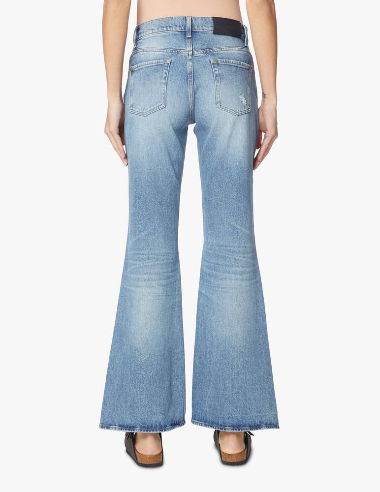 rinascente 7 For All Mankind Jeans a vita alta - blu