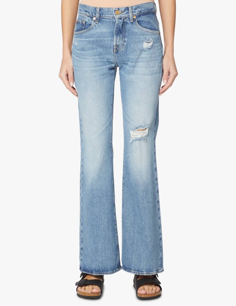 rinascente 7 For All Mankind Jeans a vita alta - blu