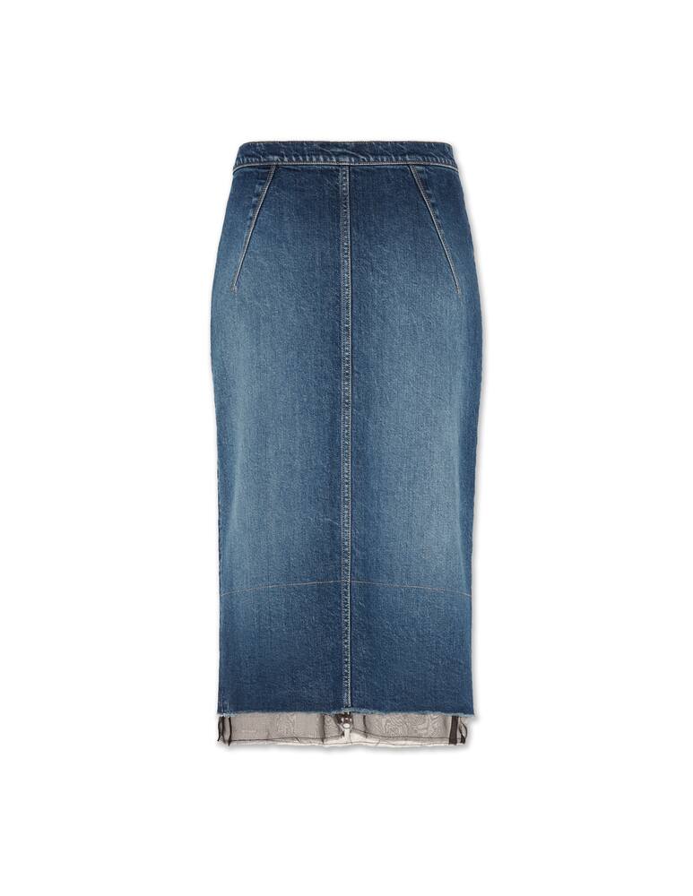 rinascente 7 For All Mankind Gonna midi N°21 x 7 For All Mankind - blu