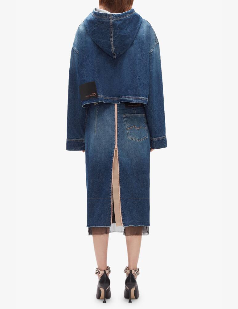 rinascente 7 For All Mankind Gonna midi N°21 x 7 For All Mankind - blu