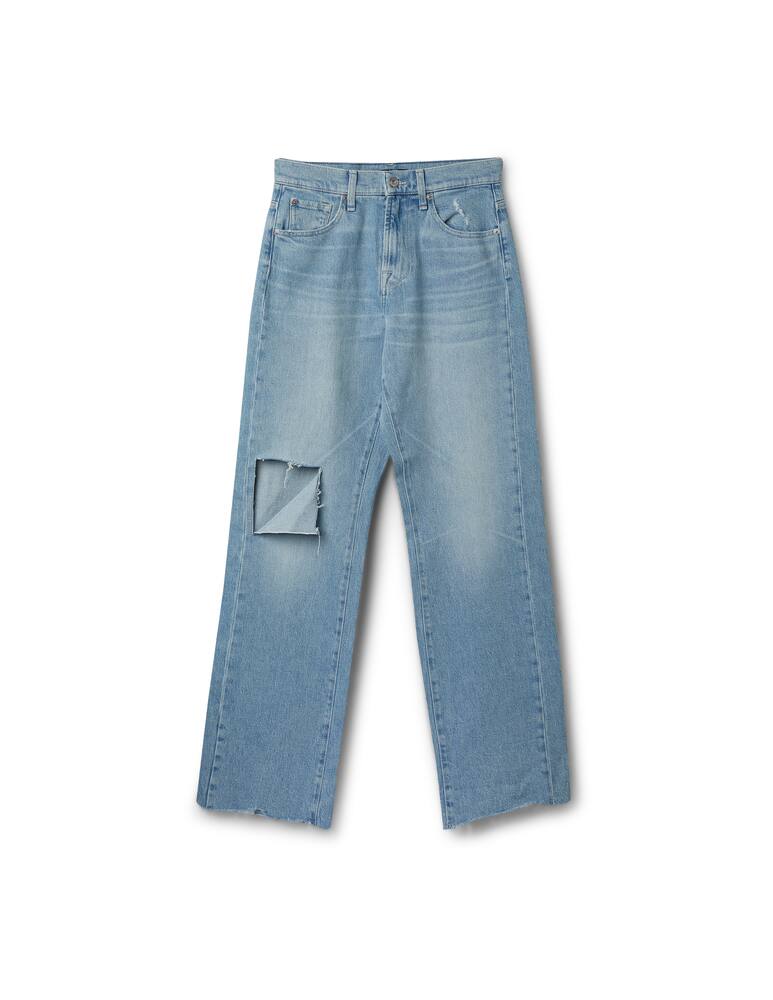 rinascente 7 For All Mankind Jeans a gamba larga - azzurro