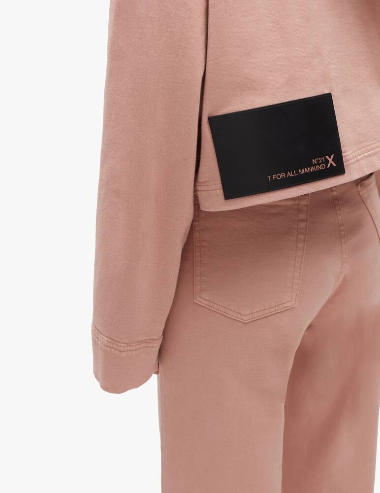rinascente 7 For All Mankind Felpa N°21 x 7 For All Mankind - rosa