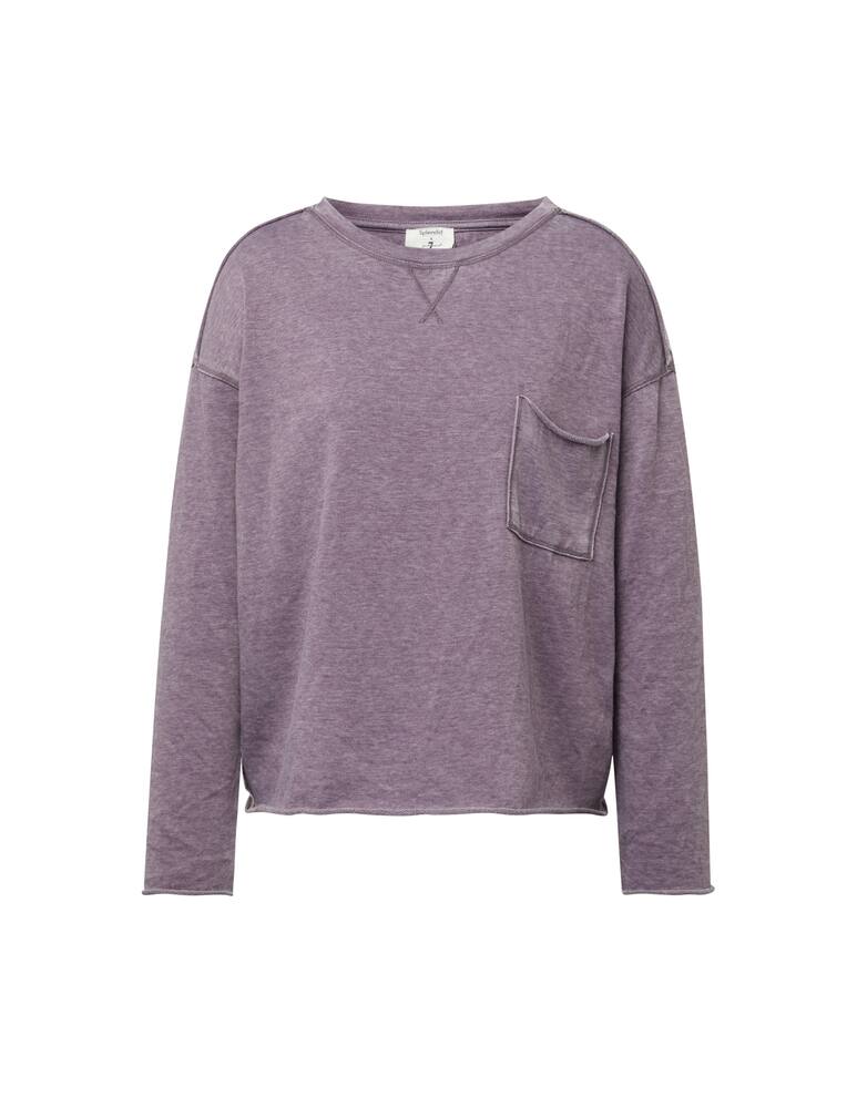 rinascente 7 For All Mankind Mesa cotton blend ribbed jumper - violet