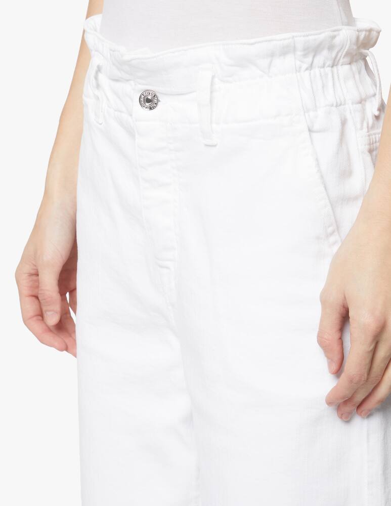 rinascente 7 For All Mankind Jeans a vita alta Ease Dylan - bianco