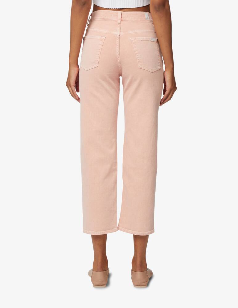 rinascente 7 For All Mankind The Modern straight leg jeans - pink