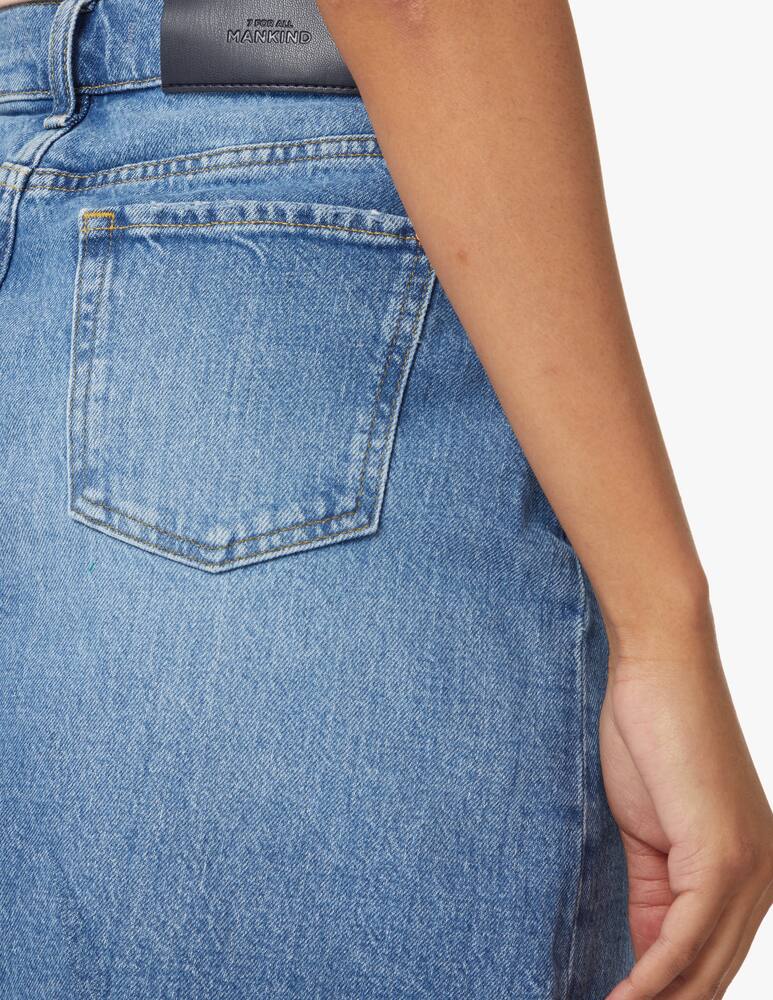 rinascente 7 For All Mankind Keira Vibe jeans mini skirt - light blue