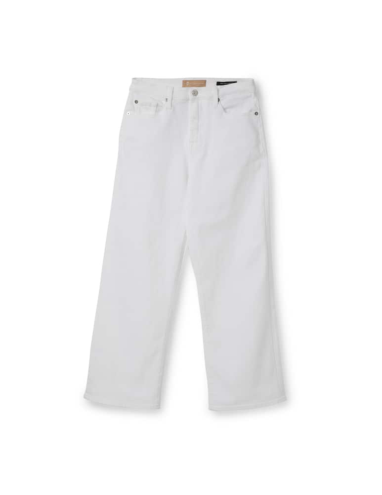 7 For All Mankind Cropped jeans Alexa Luxe - bianco - immagine 5 7 For All Mankind Cropped jeans Alexa Luxe - bianco - immagine 5