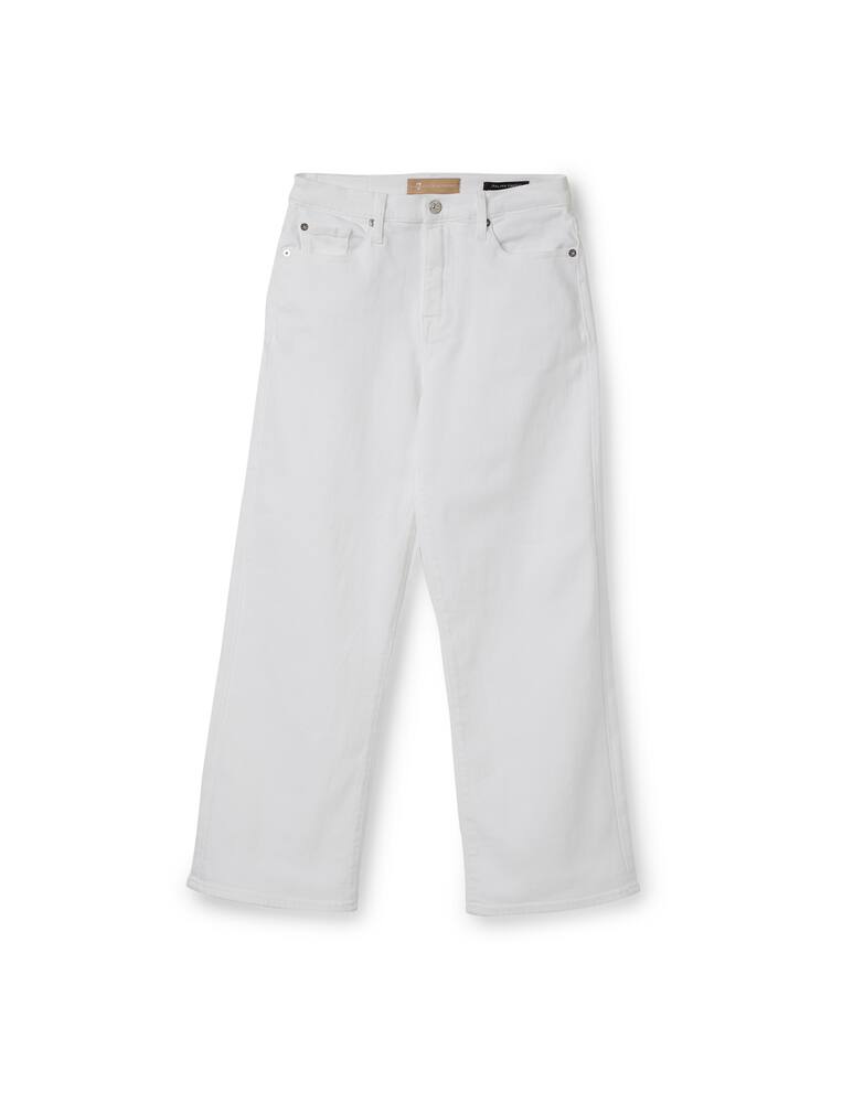 rinascente 7 For All Mankind Cropped Alexa Luxe jeans - white
