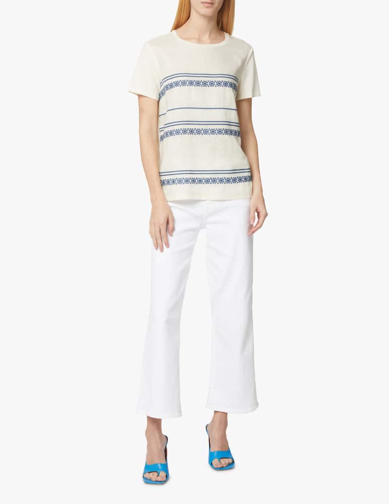 7 For All Mankind Cropped jeans Alexa Luxe - bianco - immagine 1 7 For All Mankind Cropped jeans Alexa Luxe - bianco - immagine 1