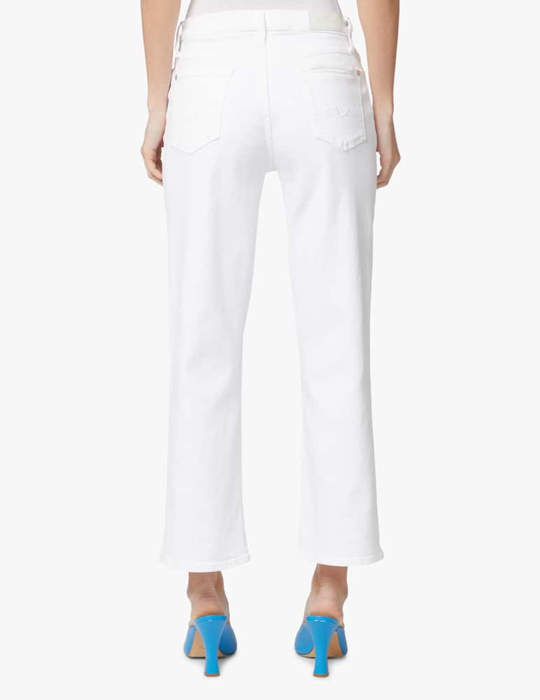 7 For All Mankind Cropped jeans Alexa Luxe - bianco - immagine 3 7 For All Mankind Cropped jeans Alexa Luxe - bianco - immagine 3