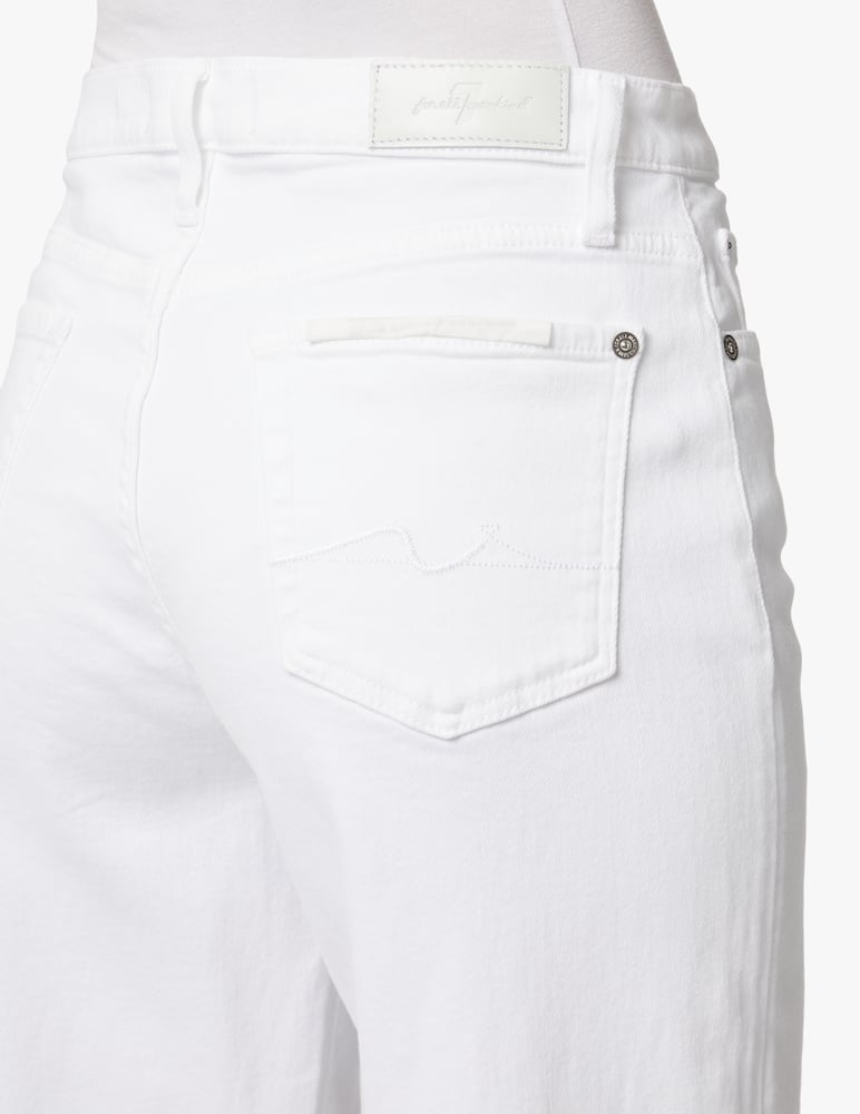 7 For All Mankind Cropped jeans Alexa Luxe - bianco - immagine 4 7 For All Mankind Cropped jeans Alexa Luxe - bianco - immagine 4