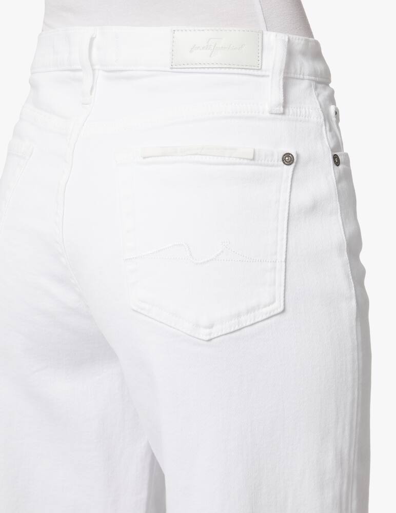 rinascente 7 For All Mankind Cropped Alexa Luxe jeans - white