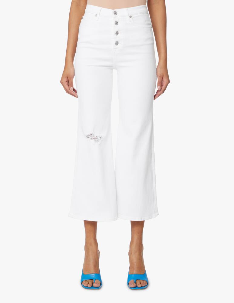 7 For All Mankind Jeans a vita alta - bianco - immagine 1 7 For All Mankind Jeans a vita alta - bianco - immagine 1