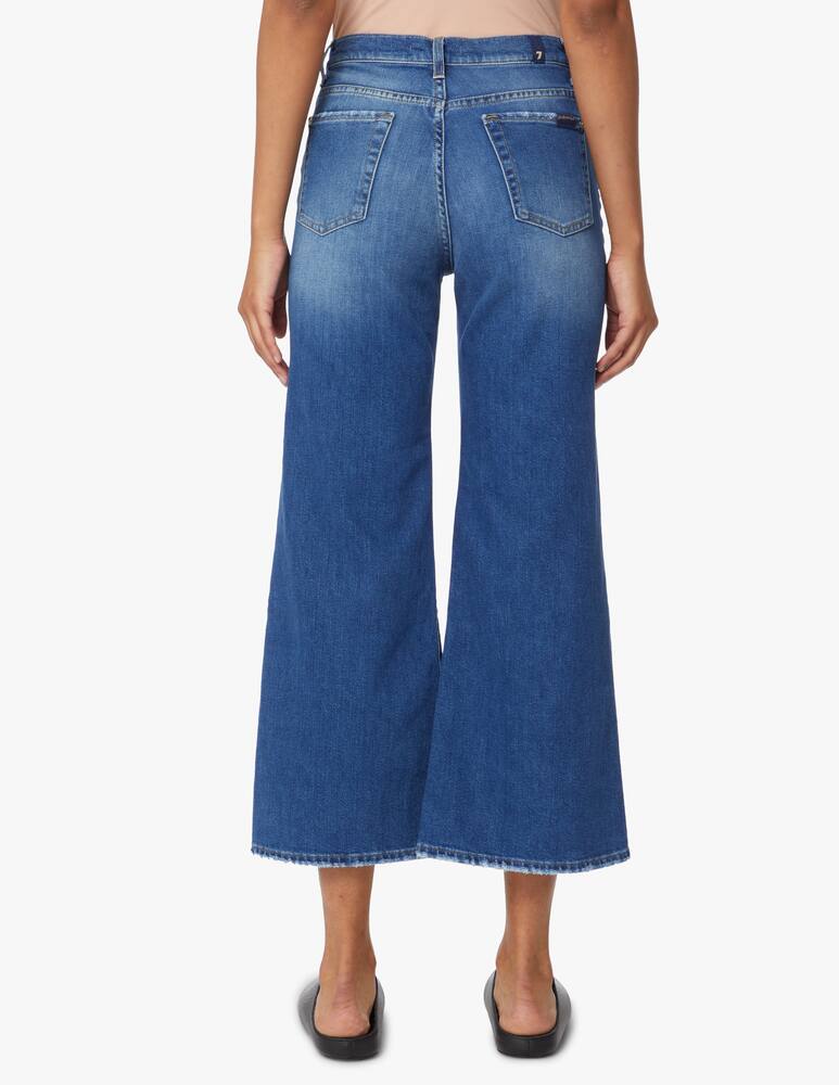 7 For All Mankind Jeans cropped - blu - immagine 3 7 For All Mankind Jeans cropped - blu - immagine 3